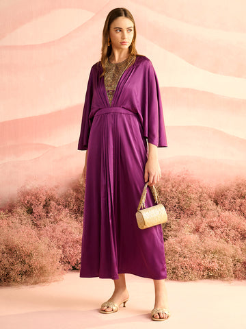 PURPLE KELLA DRESS