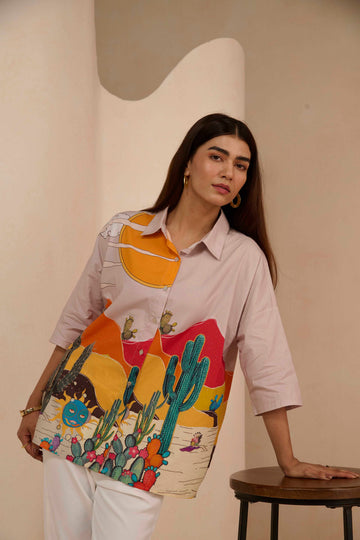 CACTI BUTTONED SHIRT