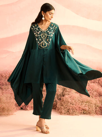 EMERALD GREEN RATNA DRESS