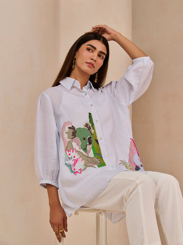 BLUE NIMI SHIRT