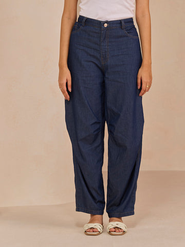 BLUE BARREL PANT