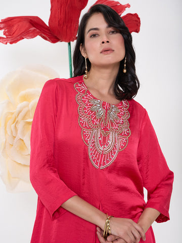 ROUGE PINK MARTY DRESS