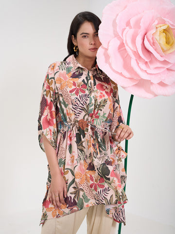 TISCA BEIGE AGLIO SHIRT