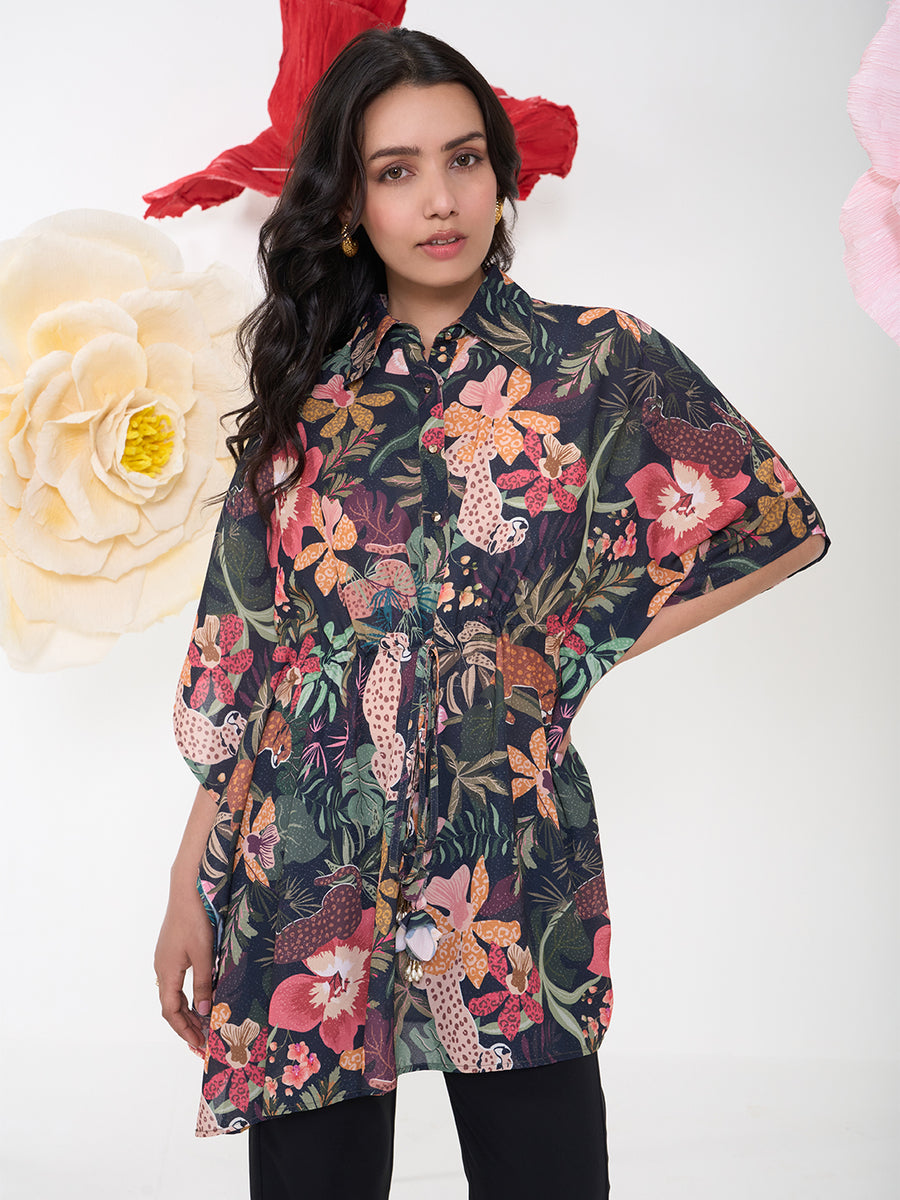 TISCA BLACK AGLIO SHIRT