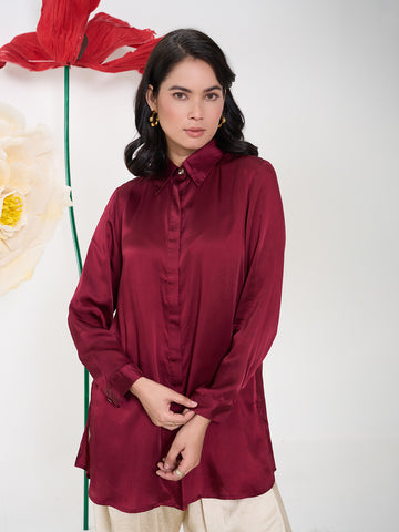 WINE HIKE CRYSTALLINE SHIRT