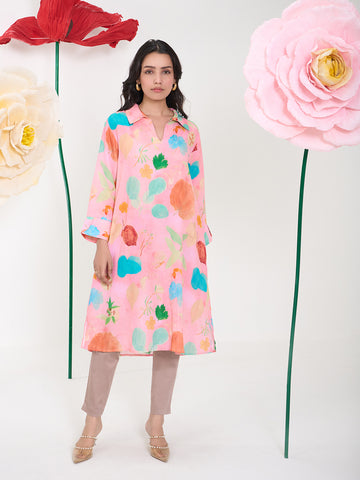 PEACH OLIO AARIA TUNIC