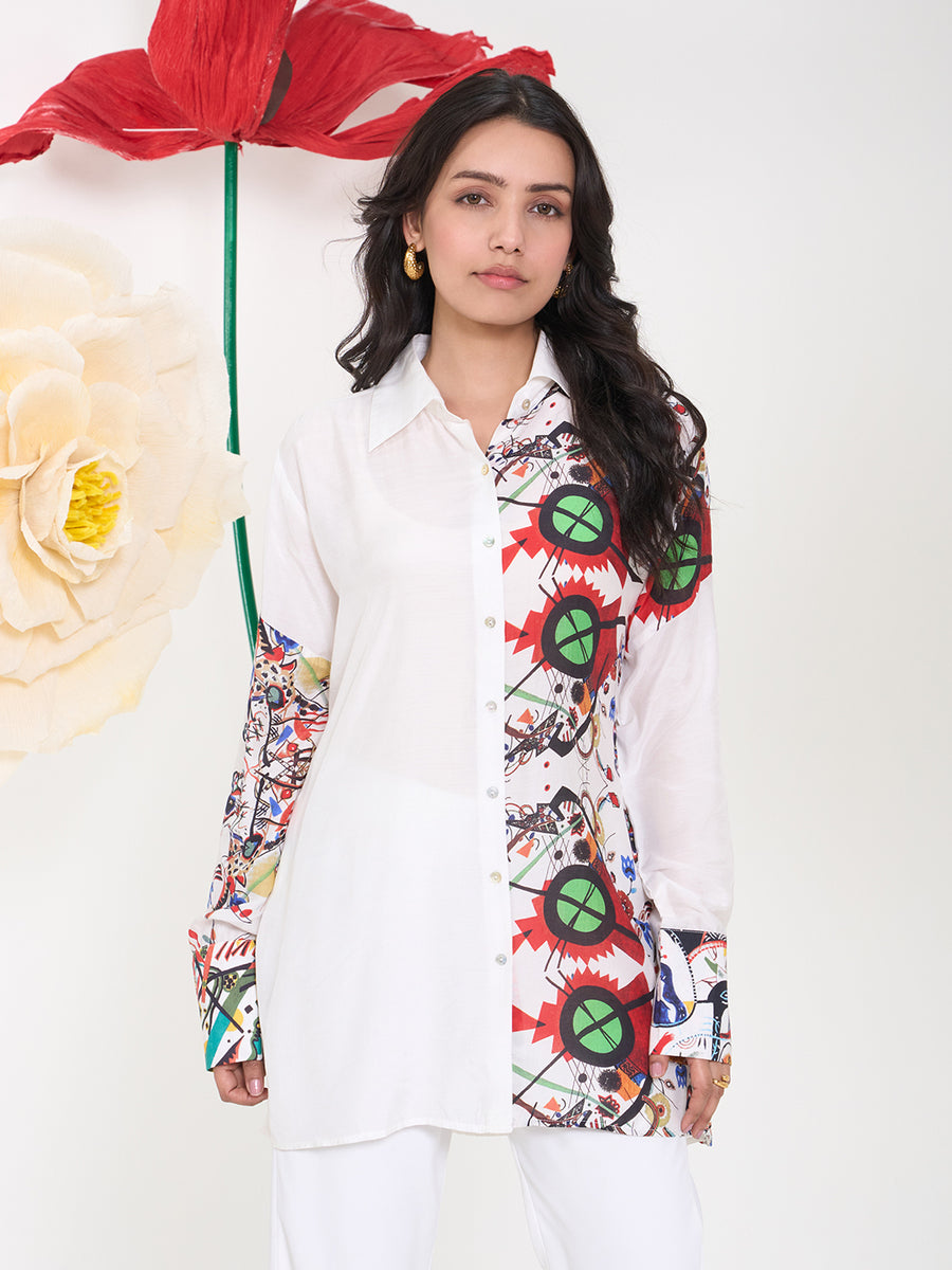 RED CASA BLANCA SHIRT