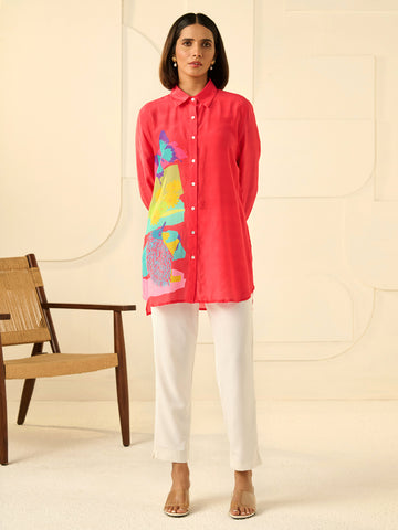 RANI NILGIRI COLLARED BUTTON DOWN SHIRT