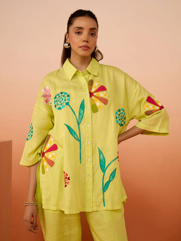 LIME ZURIE PETRA SHIRT
