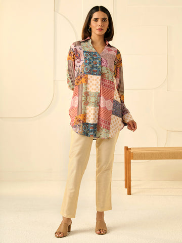 SAGE GREEN VINCI CLASH SHIRT