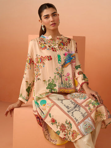 BAAG BEIGE GATHER TUNIC