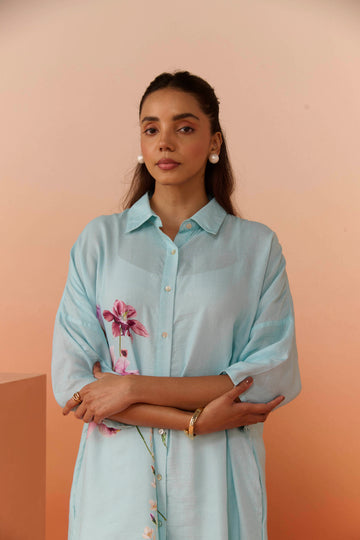 TURQ VAZA GAREN TUNIC