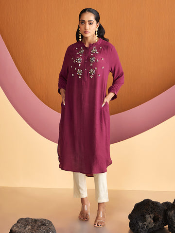 WINE GATHERED TUNIC