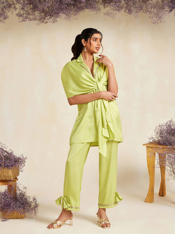 GREEN MARY JANE PANTS