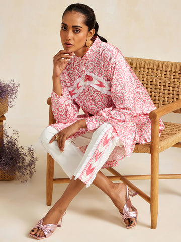 PINK UZBEK LAURA TUNIC