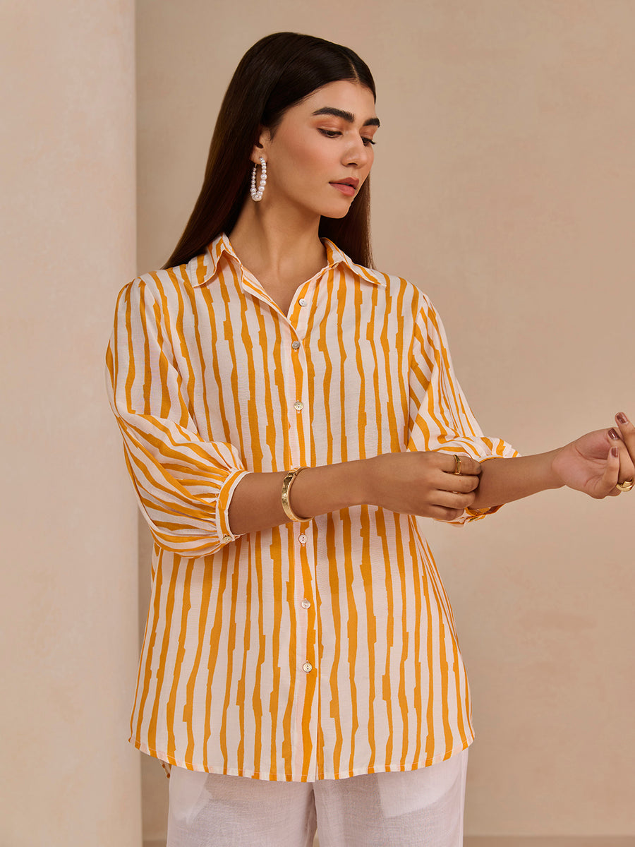 MUSTARD VEIN JAWA SHIRT