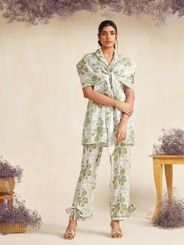 DAISY WHITE MARY JANE PANTS