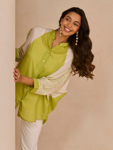 LIME MARCO ANAHA SHIRT