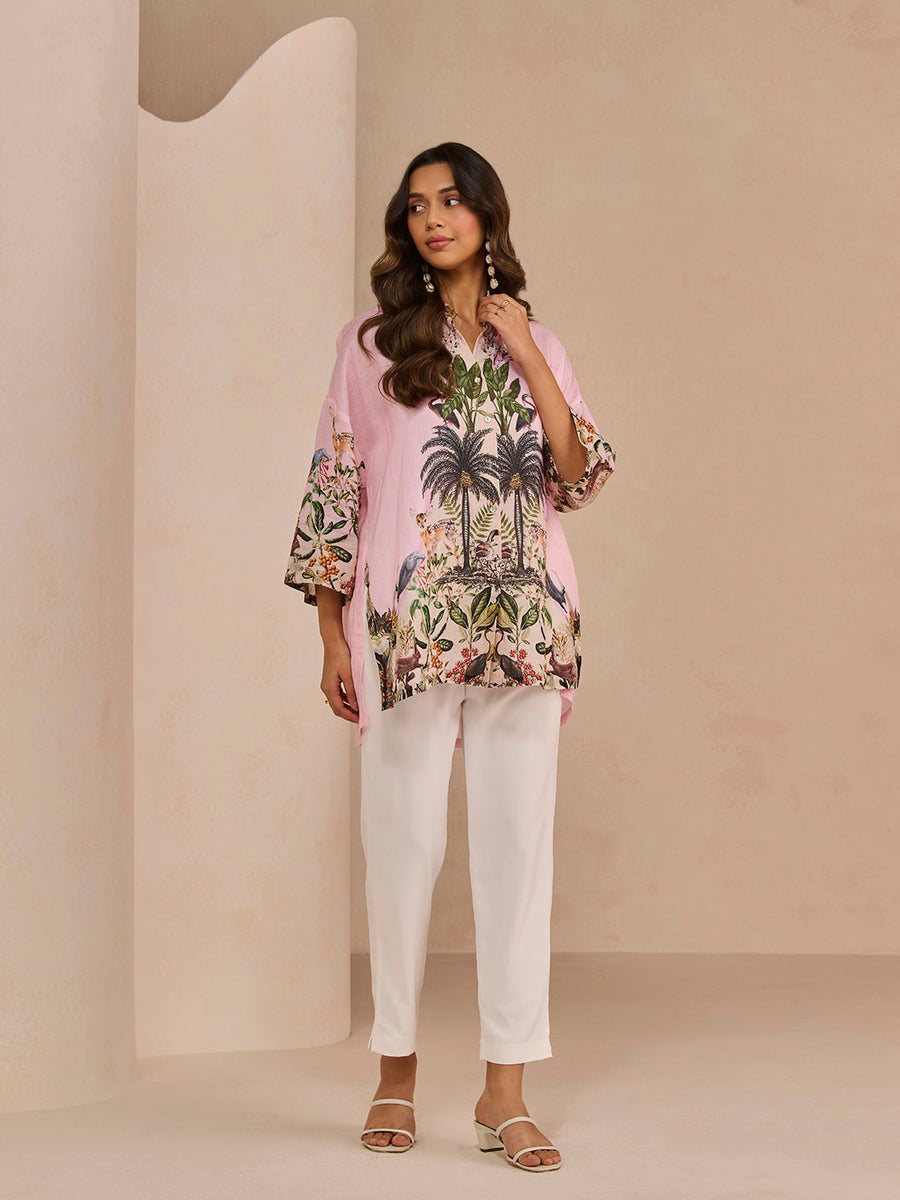 PETRA FOREST PINK CO-ORD SET