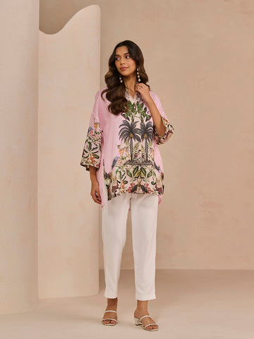 PETRA FOREST PINK CO-ORD SET