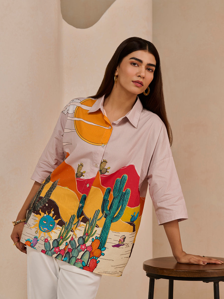 CACTI BUTTONED SHIRT