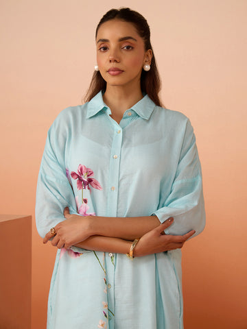 TURQ VAZA GAREN TUNIC