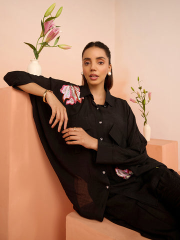 BLACK ESTIE SHIRT