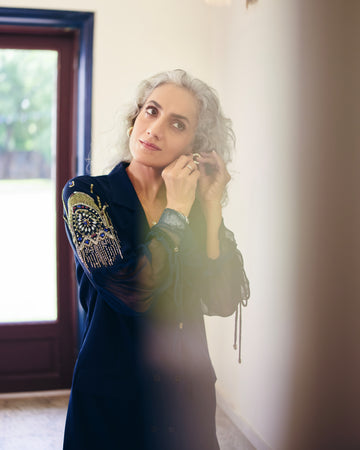 NAVY BLUE THEO DRESS