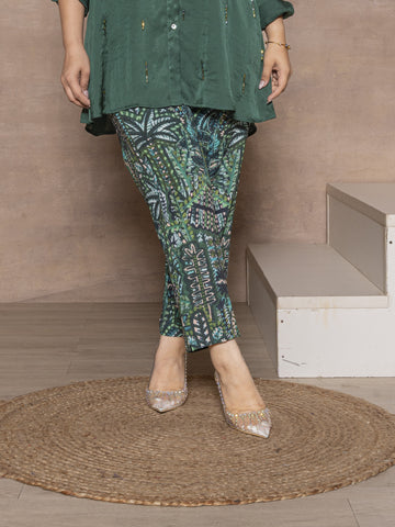 AMAZON GREEN STELLA PANTS