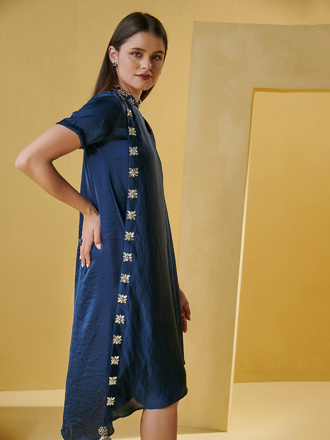 Buy angelina long dress Rs6300 Online Chique