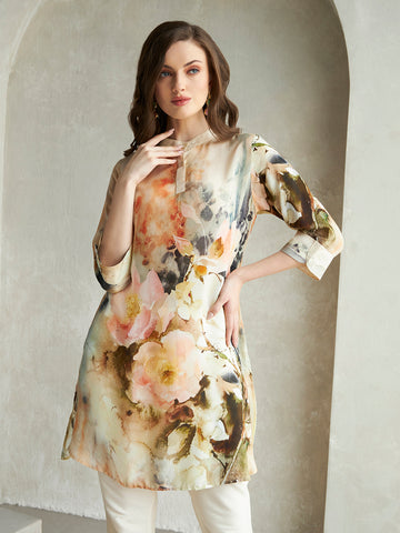 CREAM J'ADORE HAZZEL TUNIC