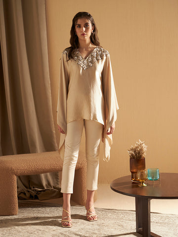 LIGHT GOLD VAIRE SHIRT