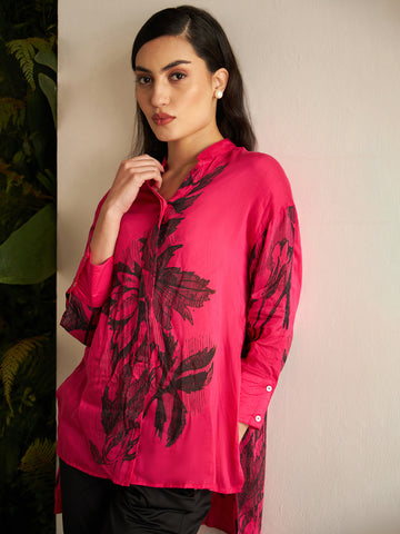 VERONNE PINK BREEZE SHIRT