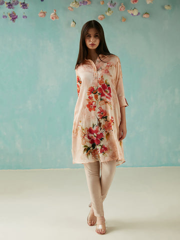 PEACH OASIS CALI TUNIC