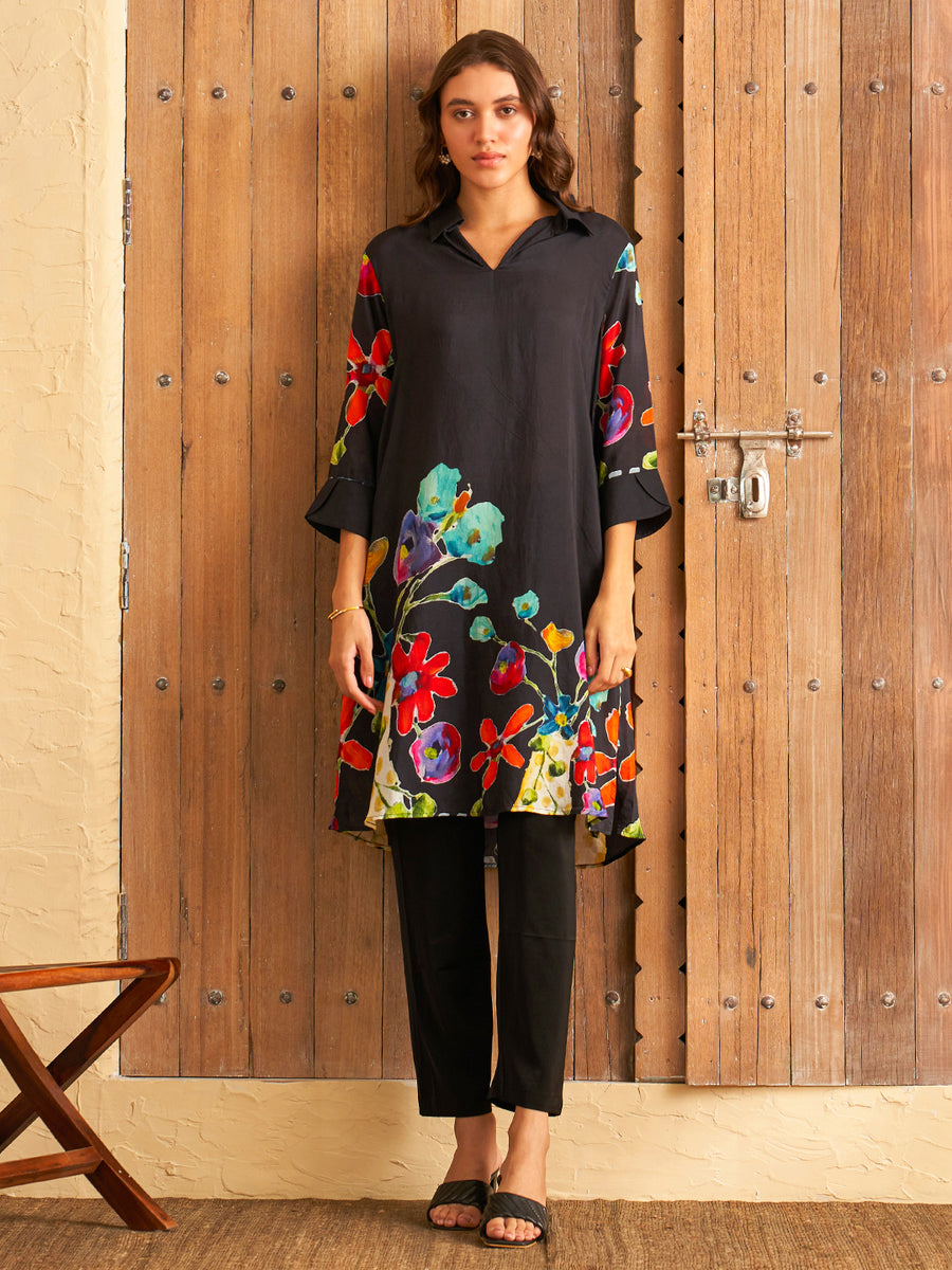 BLACK MODE AARIA TUNIC