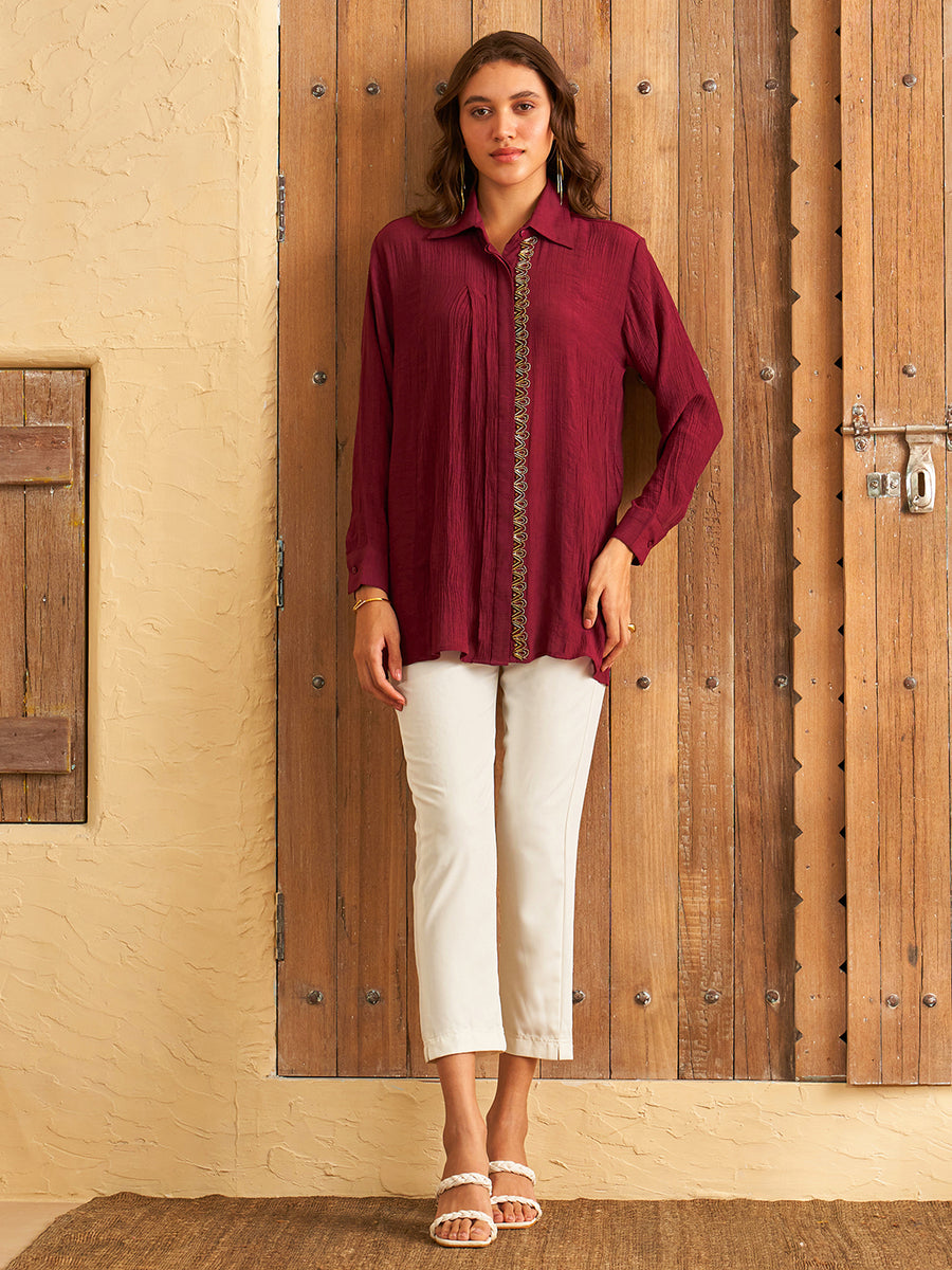 WINE ROLLER SHIRT
