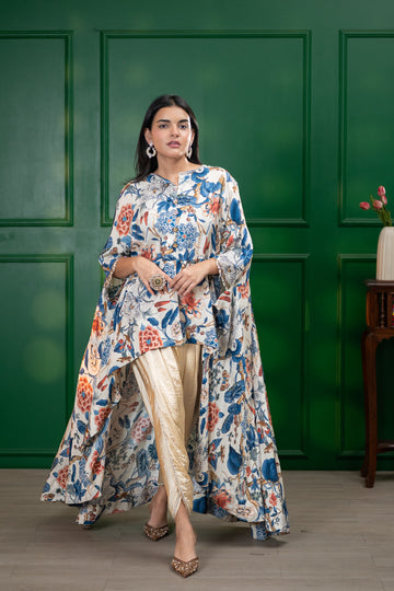 BLANCO GARDEN IVORY AVERY TUNIC