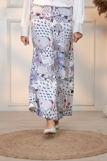 JAPAMESE GARDEN WHITE TAKA PANTS