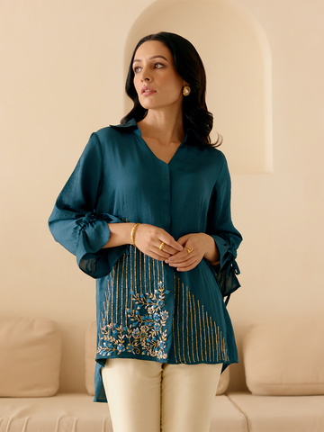 TRI PERSIAN BLUE DIVA SHIRT