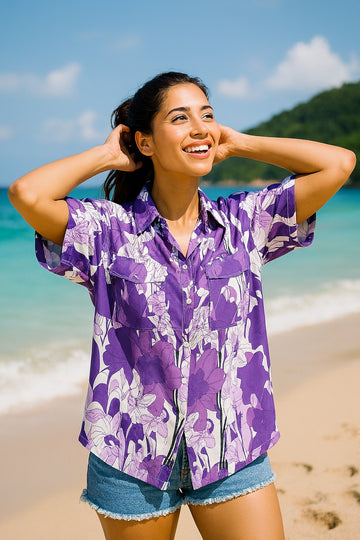 NOBLE DELLA PURPLE SHIRT