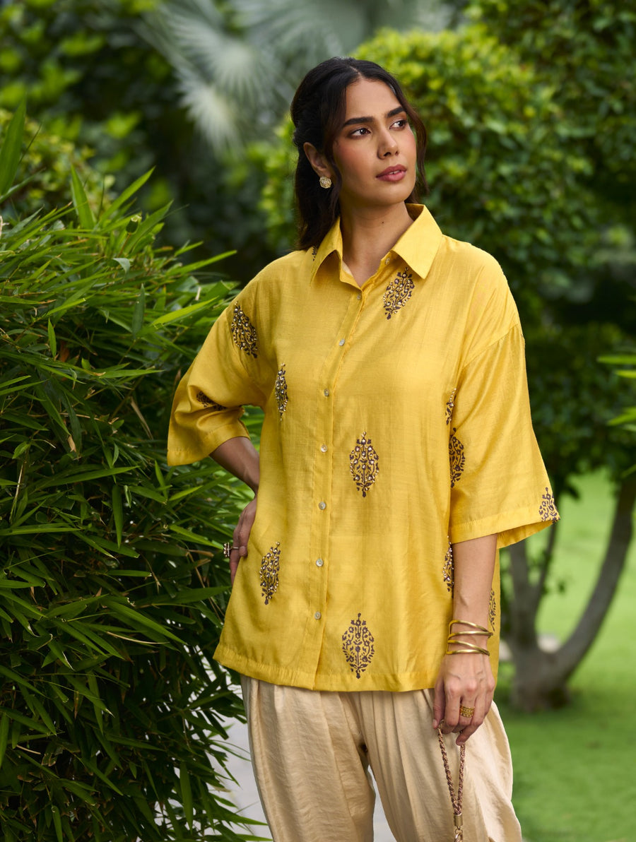 MUSTARD INDIRA PETRA SHIRT