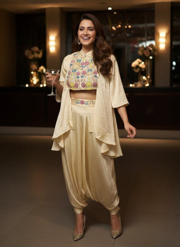 LIGHT GOLD AARIV SHIRT