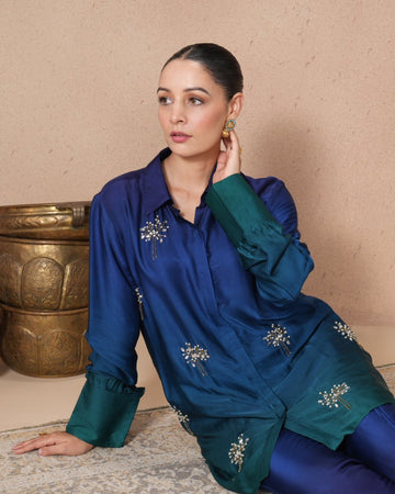 BLUE OMBRE SYNERGY SHIRT