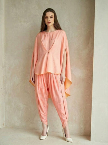 PEACH CLAMP TUNIC