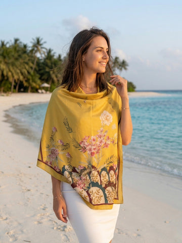 MUSTARD QUIX WOMEN SCARF