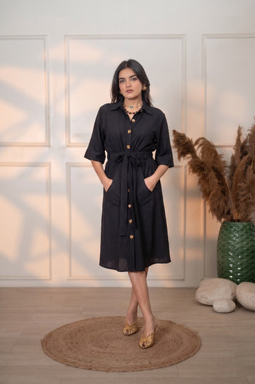 BLACK LEXINGTON DRESS