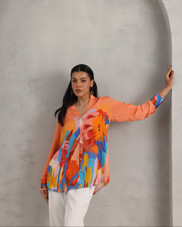 PEACH SAMAYA SHIRT