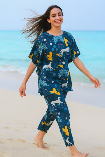 BLUE JUNGLE CIDER TOP