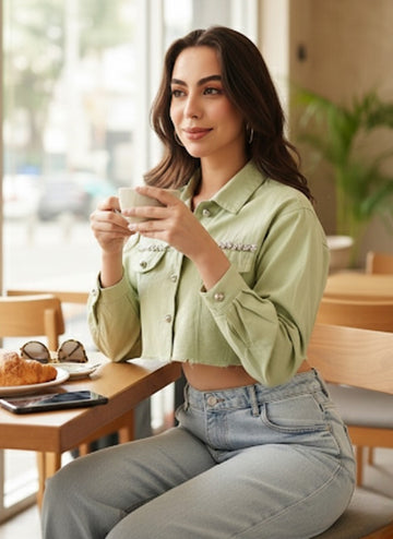 SAGE GREEN HYDRA JACKET