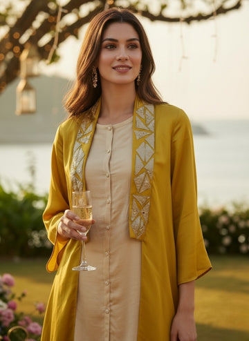 MUSTARD CAL BODY TUNIC